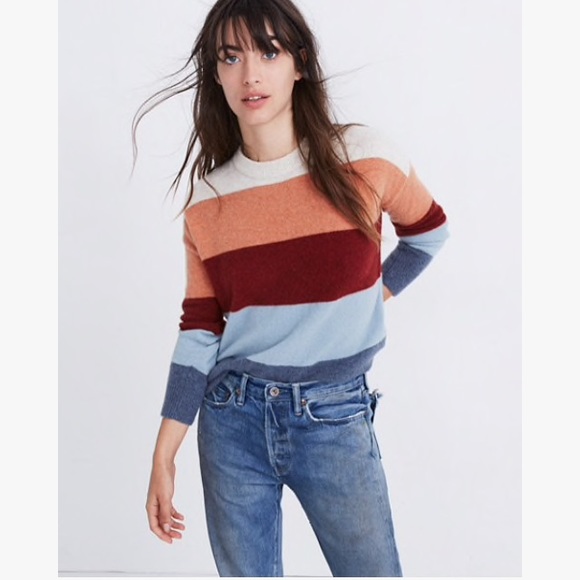 Crofton Striped Pullover Sweater in Coziest Yarn - Picture 3 of 8